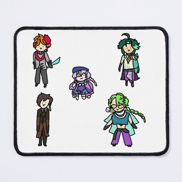 Item preview, Badly Drawn Liyue 2 Sticker Pack designed and sold by casserolestan.
