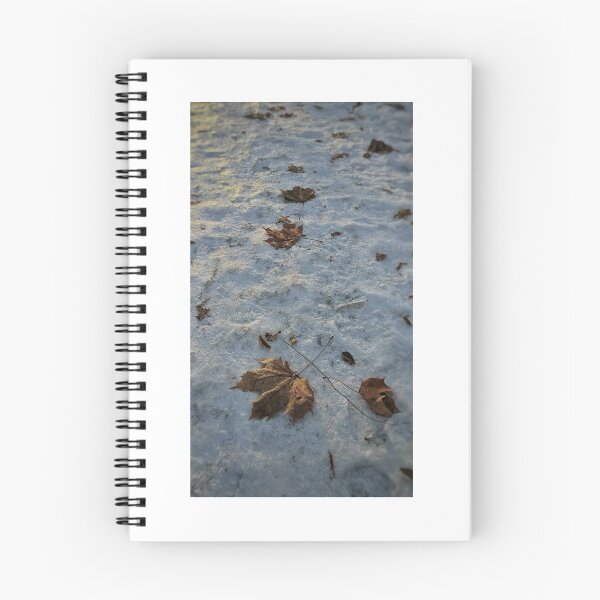 Item preview, Autumn Leaves in the Snow designed and sold by HoneyedBrie.