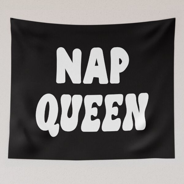 Item preview, Nap Queen Sweatshirt for Women, by DAM Creative, designed and sold by DAM Creative ⭐⭐⭐⭐⭐.