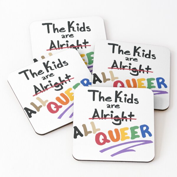 Item preview, all the kids are queer designed and sold by zan doodles.