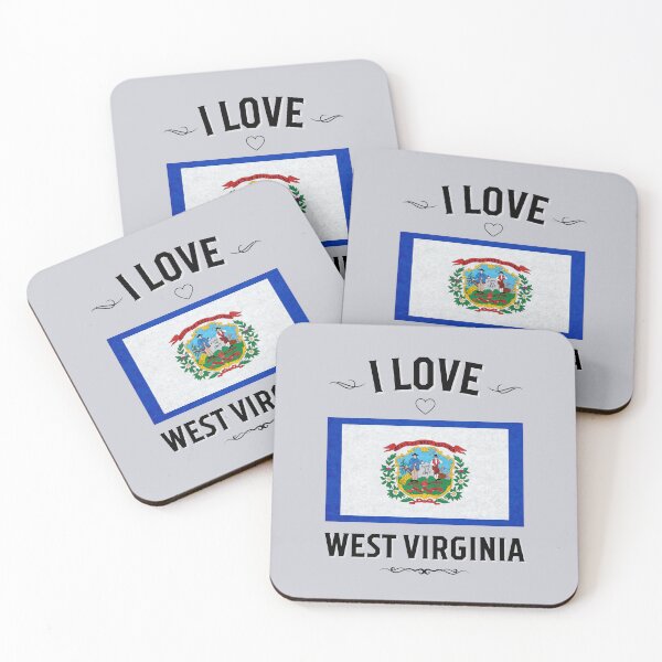 Item preview, I Love West Virginia designed and sold by LoveMyRoots.