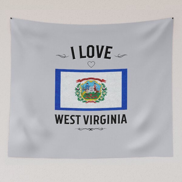 Item preview, I Love West Virginia designed and sold by LoveMyRoots.