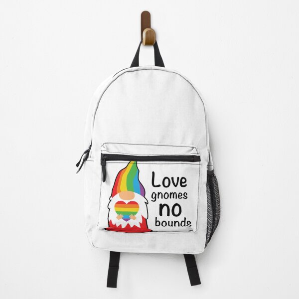 Item preview, Love gnomes no bounds rainbow art  designed and sold by U-mule.