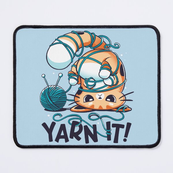Item preview, Yarn It! - Cute Silly Cat designed and sold by Snouleaf.