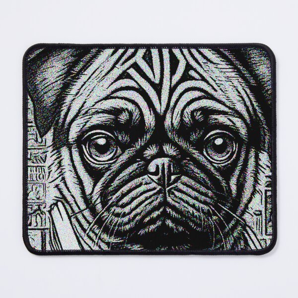 Item preview, Pug in the NEWS designed and sold by RedBluffTraders.