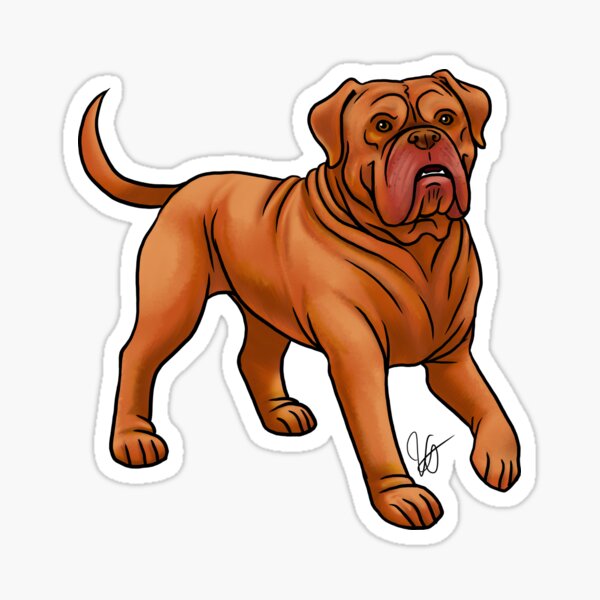 Item preview, Dogue du Bordeaux - Mahogany designed and sold by Jennifer Stolzer.