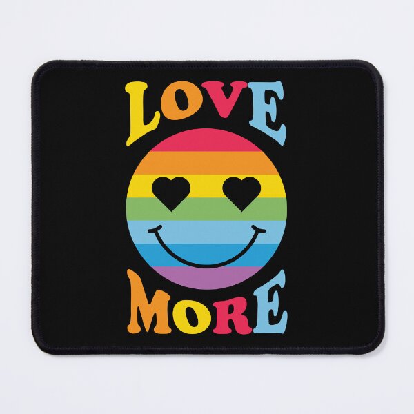 Item preview, Love more emoticon rainbow art designed and sold by U-mule.