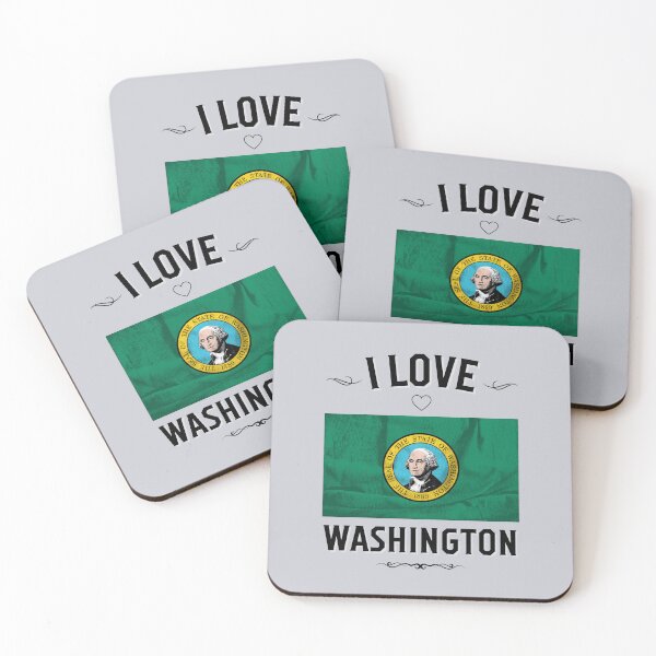Item preview, I Love Washington designed and sold by LoveMyRoots.