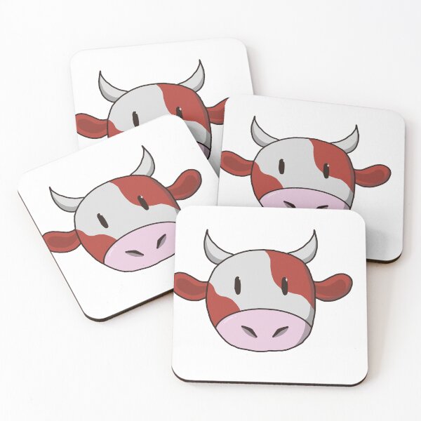 Item preview, Cute Red Cow designed and sold by Kristka.