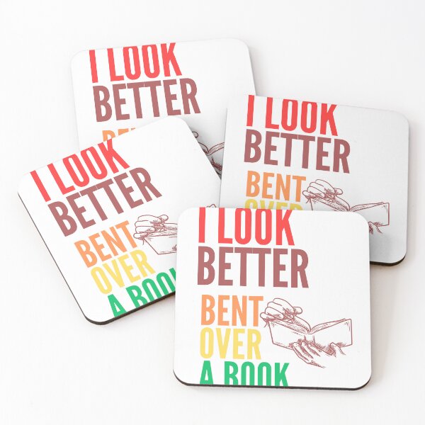 Item preview, i look better bent over a book  designed and sold by fou-design.