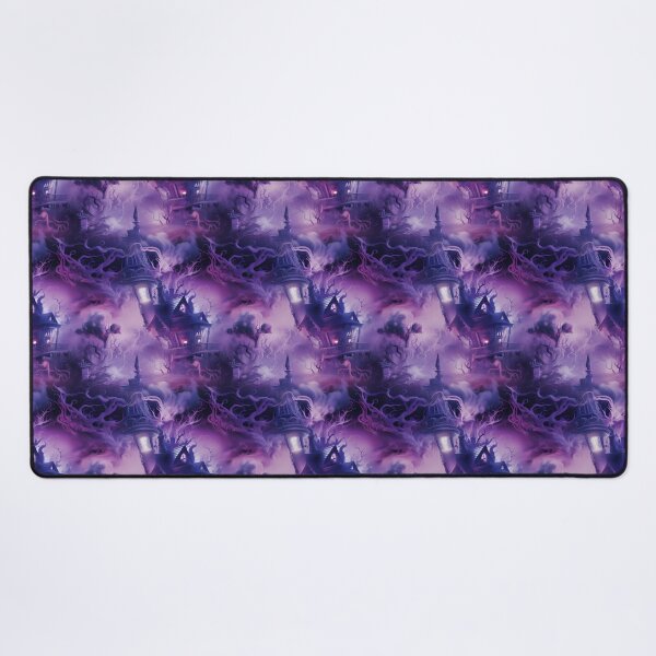 Item preview, Halloween Patterns | Spooky Vapor Art | Haunted House Collection designed and sold by DreamBlazeStu.