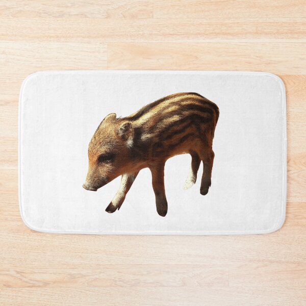 Item preview, Pig from the front, baby wild boar, popular baby animals, the cutest animal motifs designed and sold by Kirei-Lily.