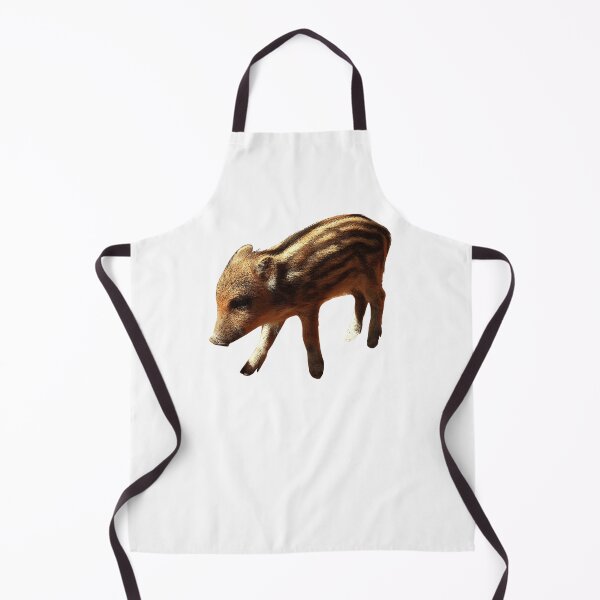 Item preview, Pig from the front, baby wild boar, popular baby animals, the cutest animal motifs designed and sold by Kirei-Lily.