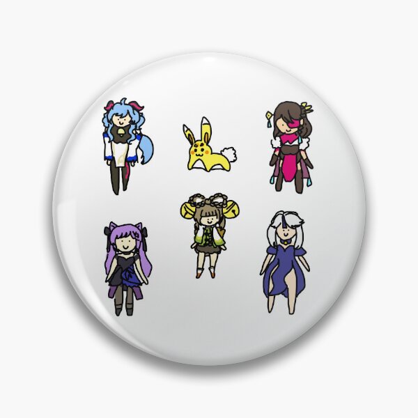 Item preview, Badly Drawn Liyue 3 Sticker Pack designed and sold by casserolestan.