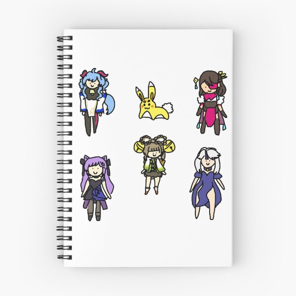 Item preview, Badly Drawn Liyue 3 Sticker Pack designed and sold by casserolestan.