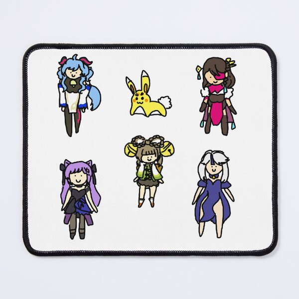 Item preview, Badly Drawn Liyue 3 Sticker Pack designed and sold by casserolestan.