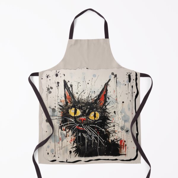 Item preview, Curious Black Cat designed and sold by Nabucodonoshop.