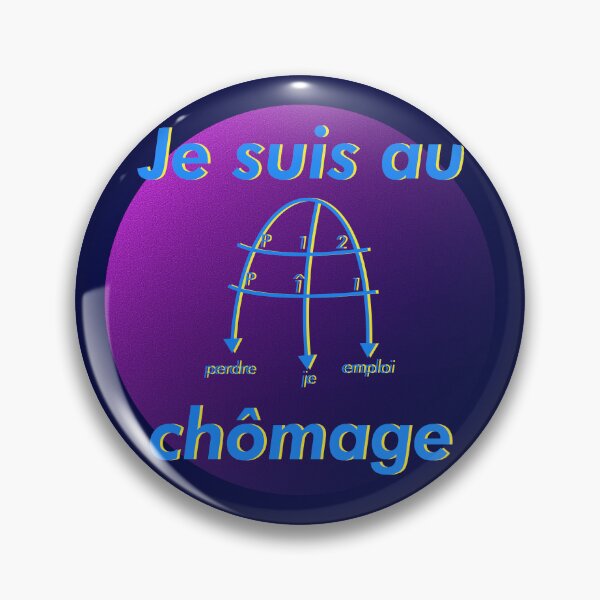 Item preview, Je suis au chômage designed and sold by ElegantLexicon.