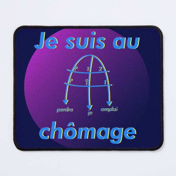 Item preview, Je suis au chômage designed and sold by ElegantLexicon.