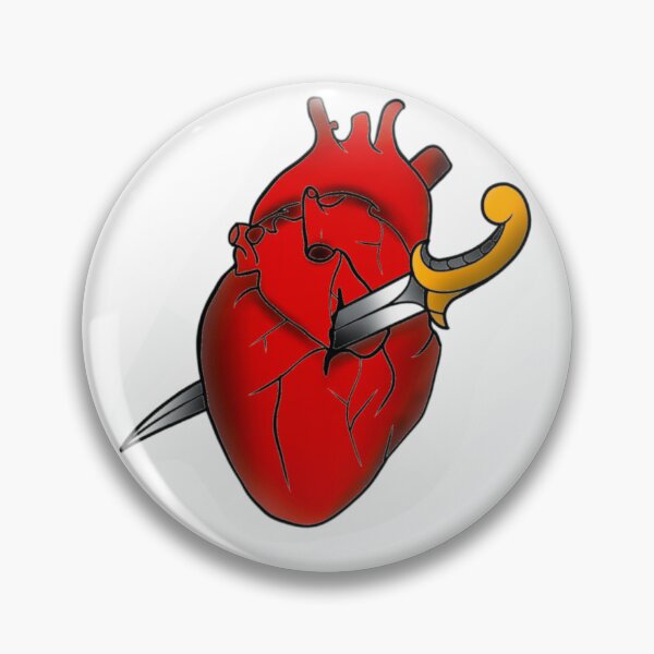 Item preview, Stabbed heart designed and sold by Jesanns.