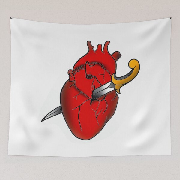 Item preview, Stabbed heart designed and sold by Jesanns.