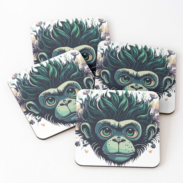 Item preview, Monkey with Afro style, Digital Art designed and sold by InnovativeGFX.