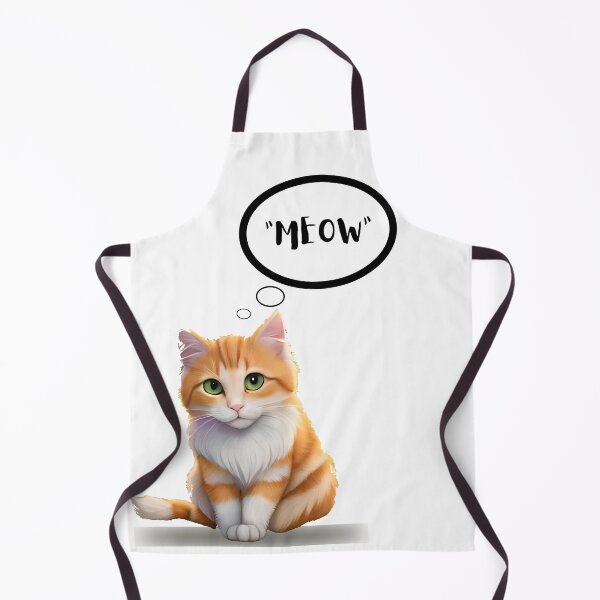 Item preview, meow-orangecat designed and sold by MamaHome.