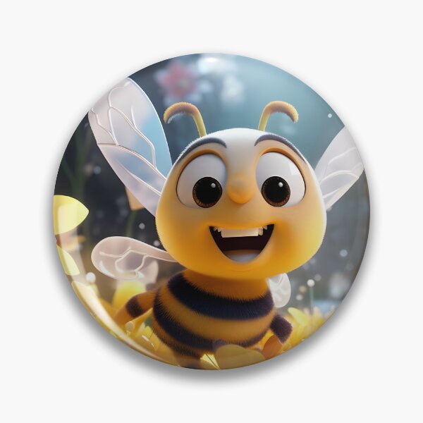 Item preview, bee on the flowers designed and sold by MagicStudioArt.