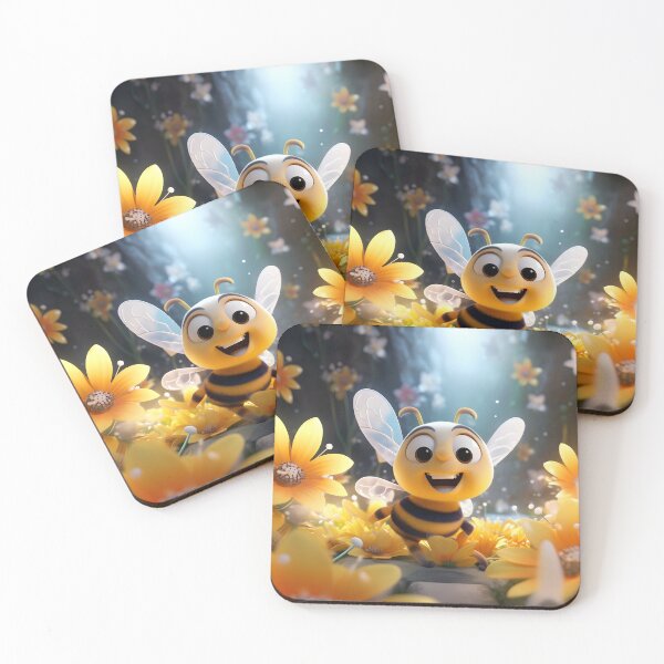 Item preview, bee on the flowers designed and sold by MagicStudioArt.