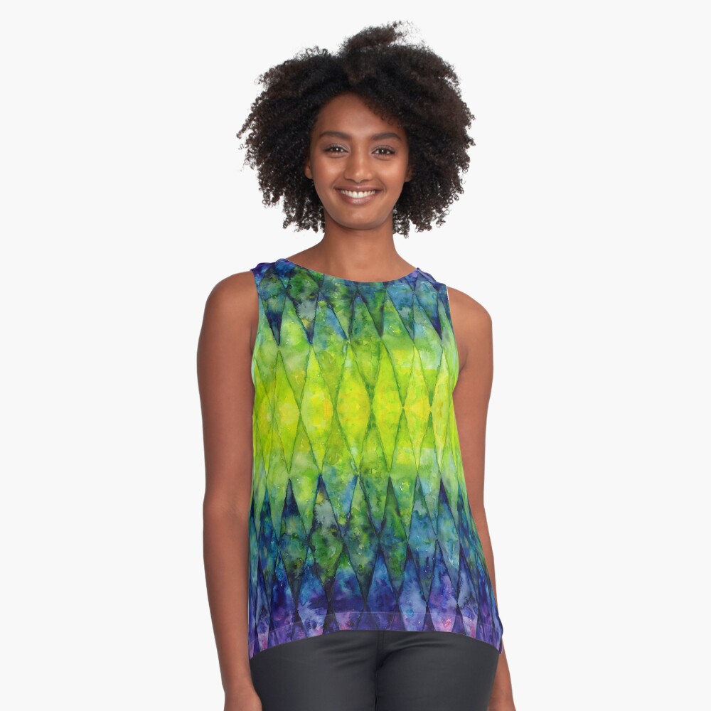 Item preview, Sleeveless Top designed and sold by olga-shvartsur.