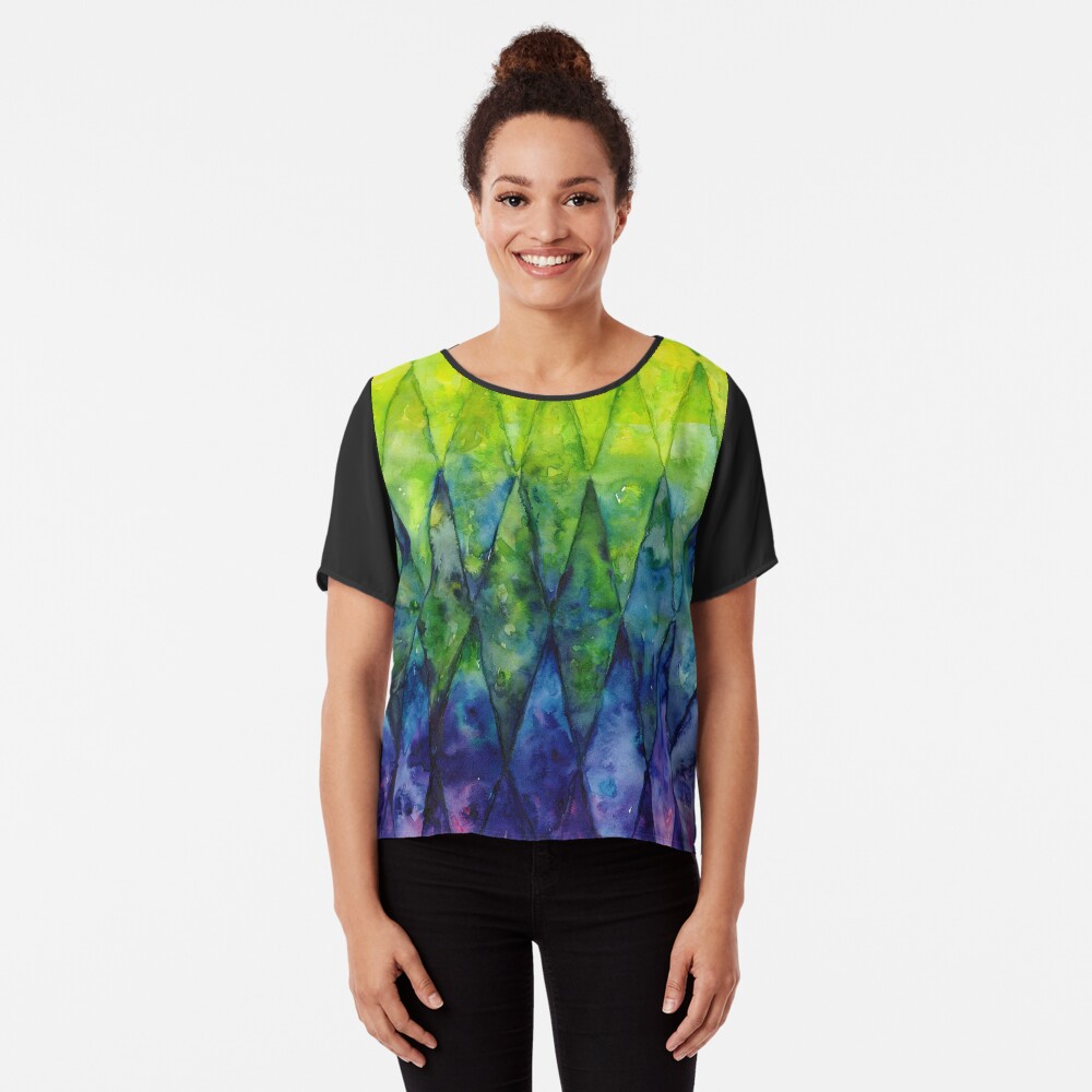 Item preview, Chiffon Top designed and sold by olga-shvartsur.