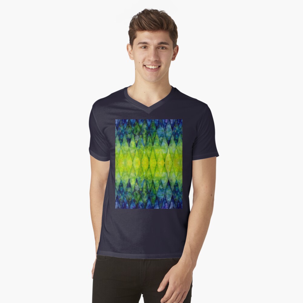 Item preview, V-Neck T-Shirt designed and sold by olga-shvartsur.