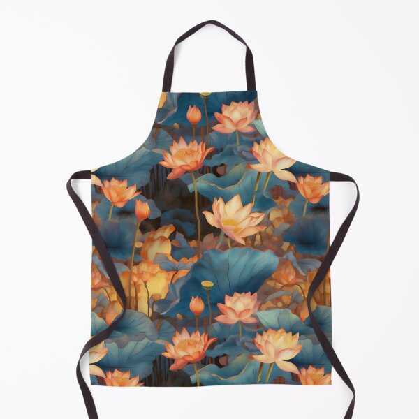 Item preview, Zen Lotus Forest Pattern designed and sold by Viking-Samurai.