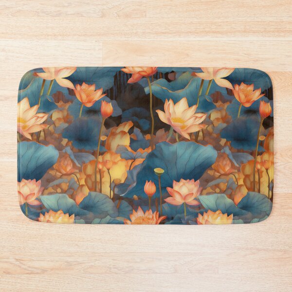 Item preview, Zen Lotus Forest Pattern  designed and sold by Viking-Samurai.