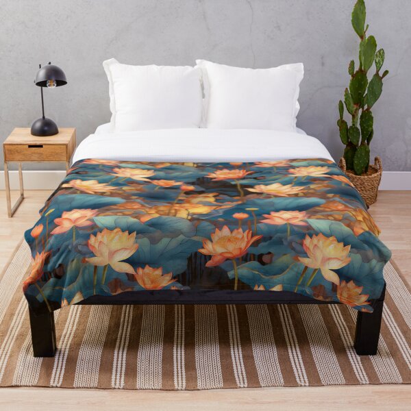 Item preview, Zen Lotus Forest Pattern  designed and sold by Viking-Samurai.