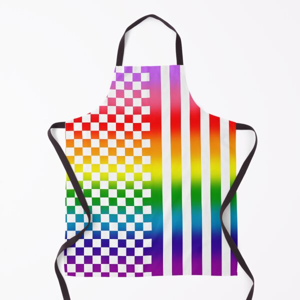 Item preview, Damas y rayas del arco iris designed and sold by OneWildDragon.