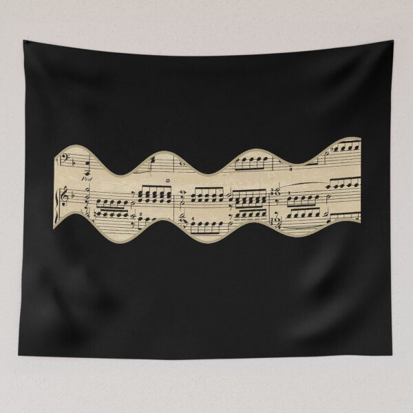 Item preview,  Cute Sheet Music Pattern Faultline Style  designed and sold by Greenbaby.