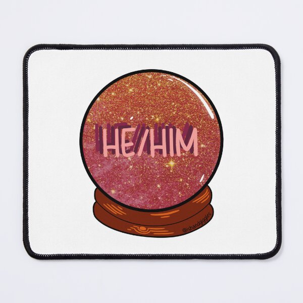 Item preview, Crystal Ball Says…He/Him Pronouns designed and sold by Ish and Giggles.