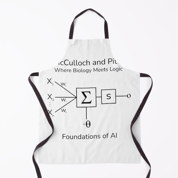 Item preview, Where Biology Meets Logic: McCulloch and Pitts designed and sold by awpak.