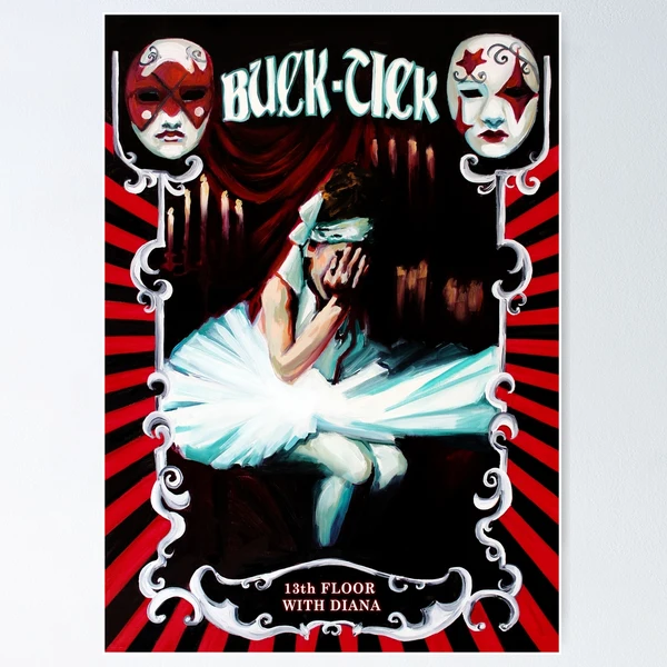 Buck-Tick 13th floor with Diana poster