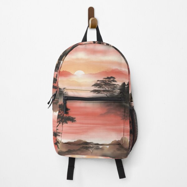 Item preview, Summer Misty Mountain Sunset Pattern designed and sold by Viking-Samurai.