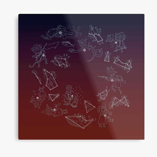 Item preview, Night in the Woods Constellations designed and sold by Psychstix.