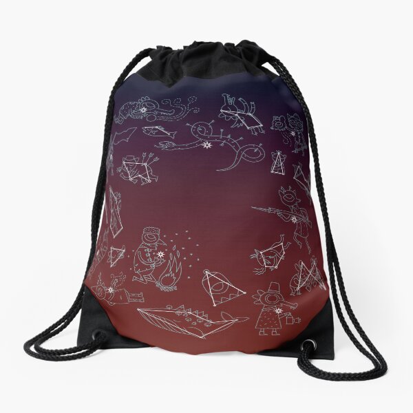 Aperçu de l'œuvre Constellations de la nuit dans les bois créée et vendue par Psychstix.