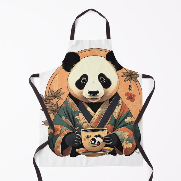 Item preview, Relaxed panda sipping tea designed and sold by Twenty24trends.