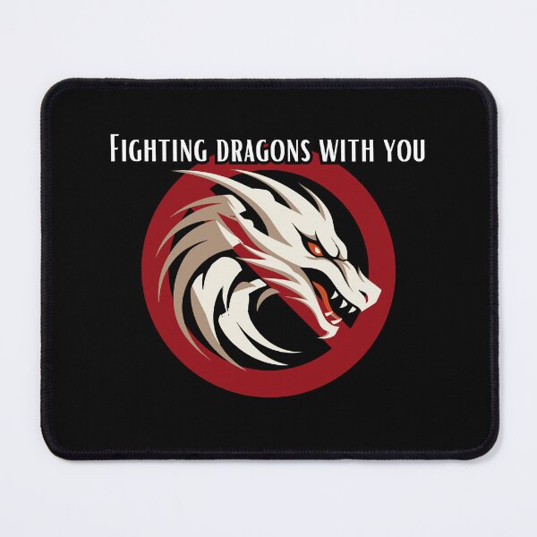 Item preview, FIGHTING DRAGONS WITH YOU designed and sold by KGSM.