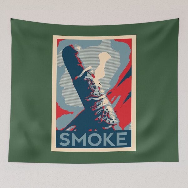 Item preview, Smoke - cigar obama style 	 graphic 	 	 designed and sold by hfygbedz59.