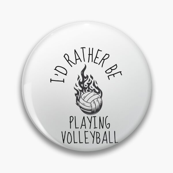 Item preview,    I'd Rather Be Playing Volleyball,   Volleyball Pun    - Funny Volleyball Player Quotee designed and sold by unique things.