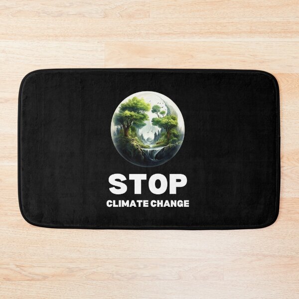 Item preview, Stop climate change designed and sold by Mateusz Majcherek.