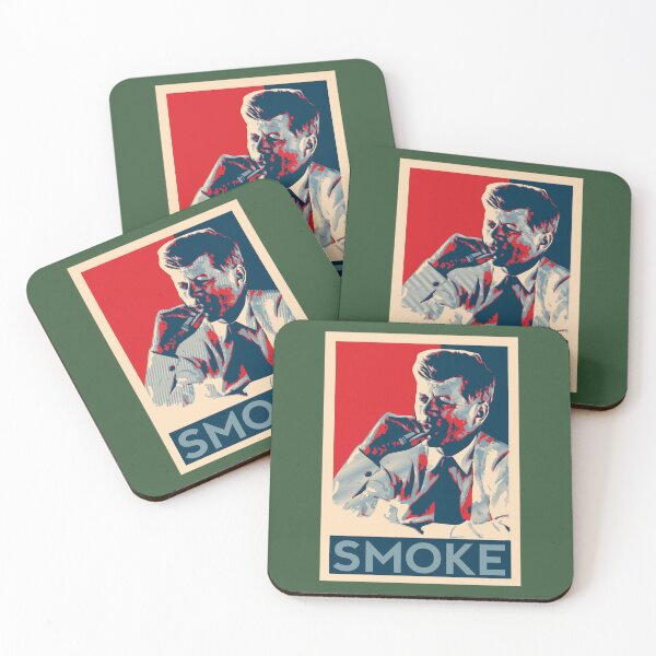 Item preview, Smoke - Kennedy with cigar obama style 	 graphic 	 	 designed and sold by hfygbedz59.
