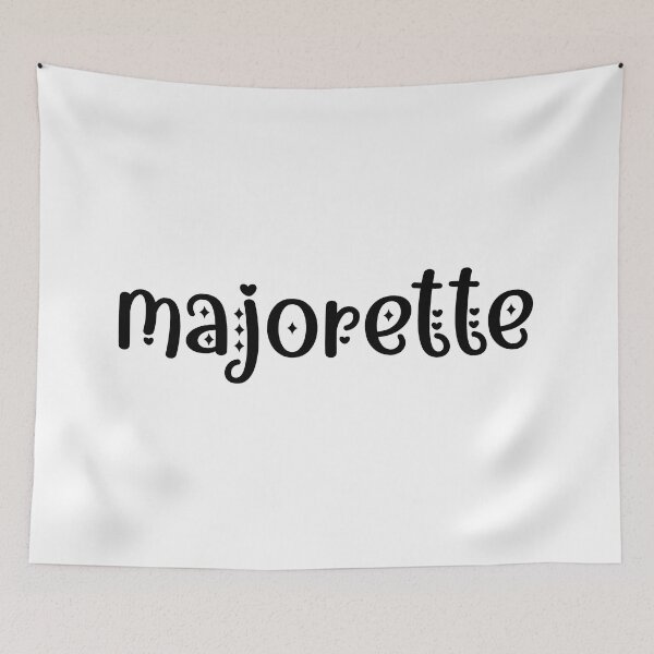 Item preview, majorette (black design) designed and sold by EmeraldeaArt.